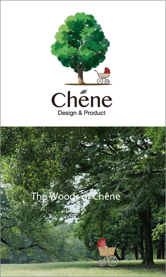 Chêne（シェヌ）ロゴ、ブランドマーク